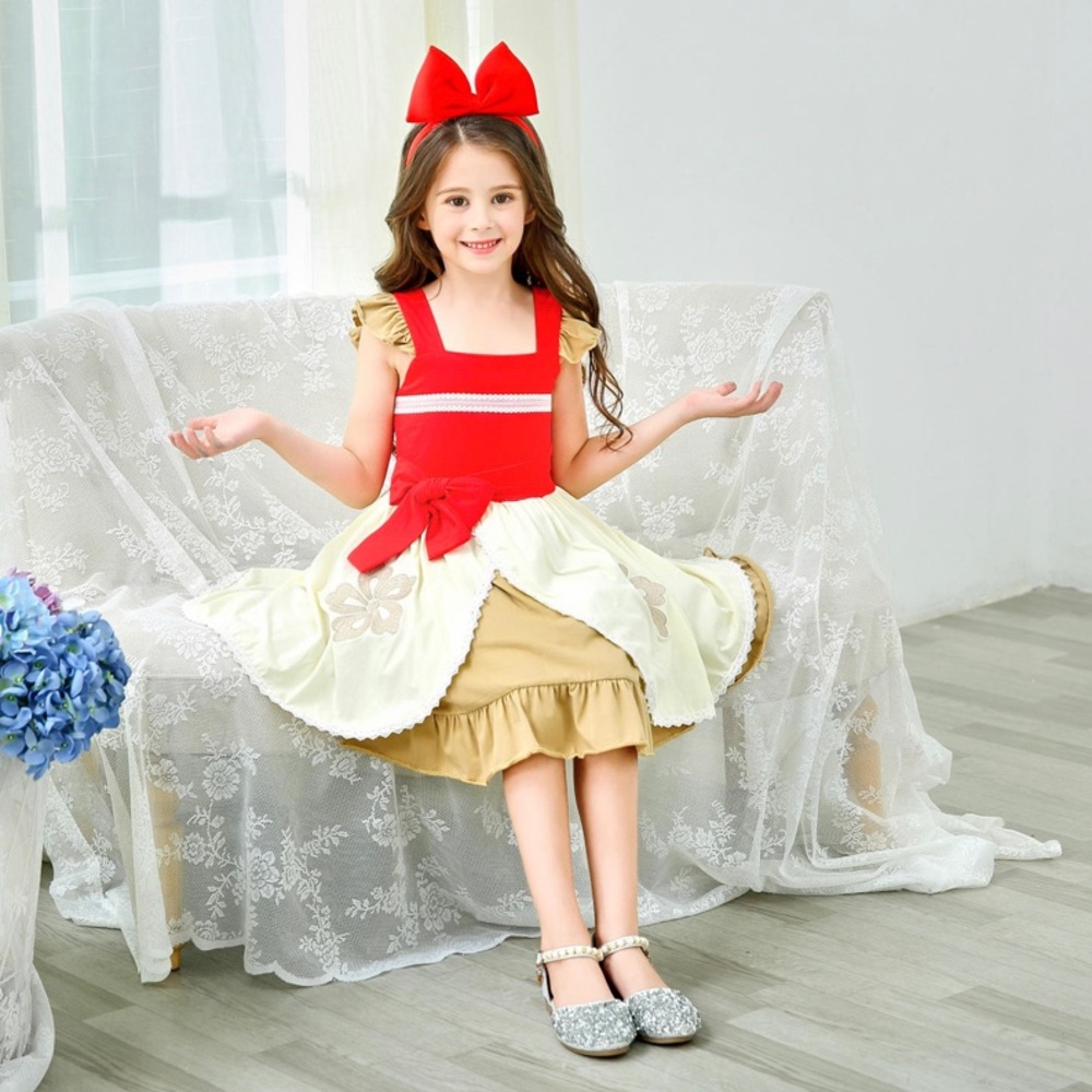 Luxury Embroidered Moana Costume Dress - Picture 7 of 9